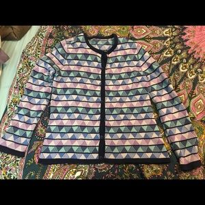 VINTAGE GEOMETRIC CARDIGAN